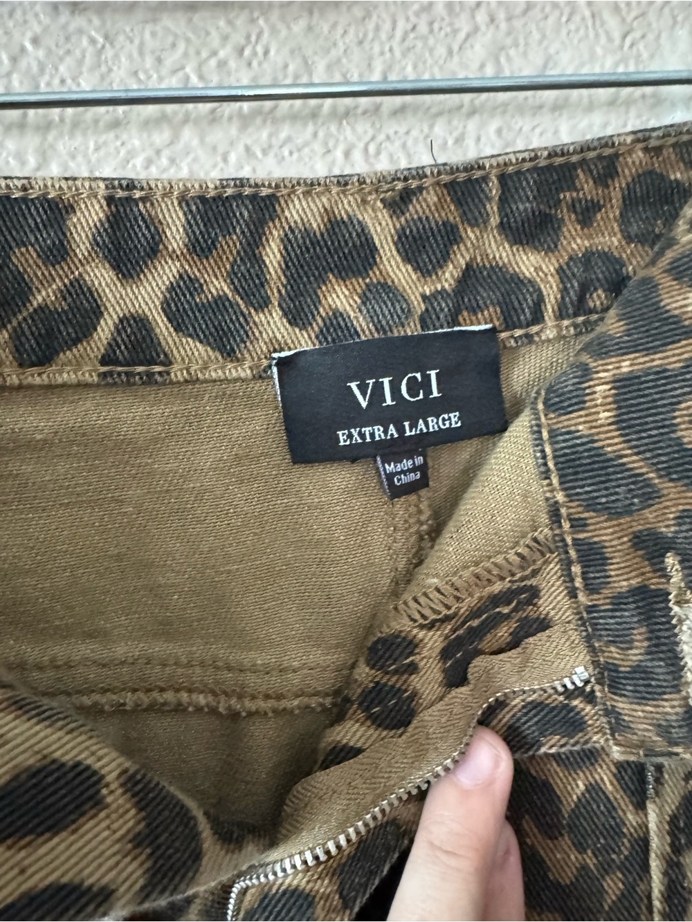 Vici Moment In Time Leopard Print Pants - Picture 4 of 7